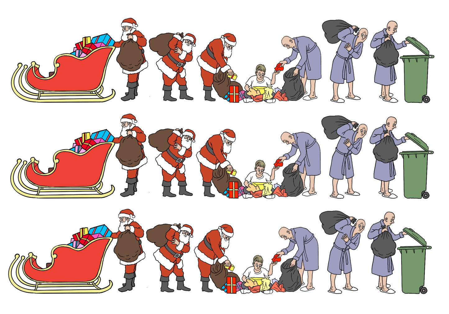 Wrapping paper sheets